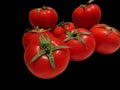 Pile of red tomatoes Royalty Free Stock Photo