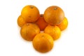 Pile of ripe oranges Royalty Free Stock Photo