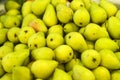 Pile of ripe pears Royalty Free Stock Photo