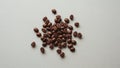 A pile of roasted coffee beans Royalty Free Stock Photo