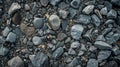 Pile of Rocks Scattered on Ground