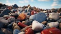 Vibrant Seaside Rocks Rendered In Unreal Engine