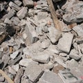 Pile of rubble
