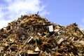 Pile of scrap metal Royalty Free Stock Photo