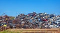 Pile of scrap metal Royalty Free Stock Photo