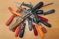 Pile of screwdrivers