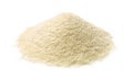 Pile of semolina flour