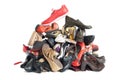 Pile of shoes | Isolated