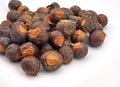 Pile of soap nuts Royalty Free Stock Photo