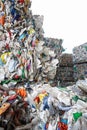 Pile of sorted plastic waste Royalty Free Stock Photo