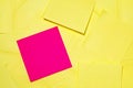 Pile of Sticky Notes Royalty Free Stock Photo