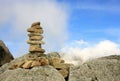 Pile of stones in High Tatras