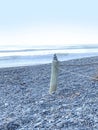 Pile of Stones on a New Zealand beach Royalty Free Stock Photo