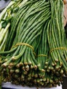 Pile of string beans Royalty Free Stock Photo