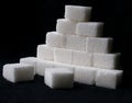 Pile of sugar Royalty Free Stock Photo