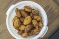 Pile of Tasty deep fried Nigerian Akara ready to eat