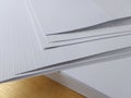 pile of thick white paper Royalty Free Stock Photo