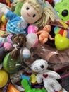 Pile to toys Royalty Free Stock Photo