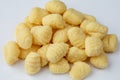 Pile of Uncooked Gnocchi, close up photo