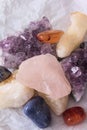 A Pile of Various Semi-Precious Gemstones