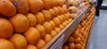 pile of very beautiful oranges that look fresh and delicious