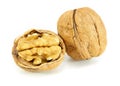 Pile walnuts Royalty Free Stock Photo