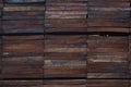 Pile of weathered wood planks. Royalty Free Stock Photo