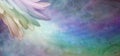 Angelic Rainbow message board background Royalty Free Stock Photo