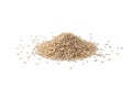 pile of white quinoa seeds