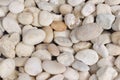 Pile of white stones Royalty Free Stock Photo