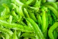 Pile of winged beans in the market