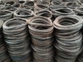 Pile of wire