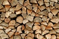 Pile of wood Royalty Free Stock Photo