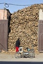 Pile of wood, Marrakech