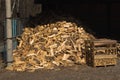 Pile of wood Royalty Free Stock Photo