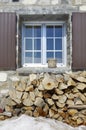 Pile of wood Royalty Free Stock Photo