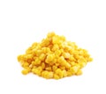 Pile of yellow corn kernels Royalty Free Stock Photo