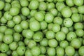 Piled up aamla or Indian gooseberry in a shop for sale Royalty Free Stock Photo