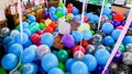 Piled Up Party Balloons