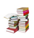 Piles of books Royalty Free Stock Photo