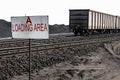 Coal Mining and processing in South Africa Royalty Free Stock Photo