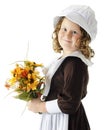 Pilgrim Flower Girl