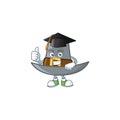 Pilgrim hat in the cartoon character graduation hat