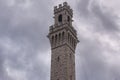 Pilgrim Monument Provincetown Massachusetts cloudy day