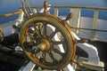 The Pilgrim tall ship docked at the Marina Del Ray in Los Angeles, CA Royalty Free Stock Photo