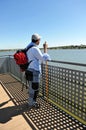 Pilgrim on the Way to Santiago, Via de la Plata, Spain