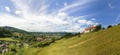 The pilgrimage Church Maria Strassengel, a 14th century Gothic church in the town of Judendorf Strassengel near Graz, Styria Royalty Free Stock Photo