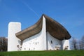 The Pilgrimage Church of Notre-Dame du Haut Royalty Free Stock Photo