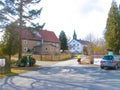 Pilgrimage church in ralbitz-rosenthal Rosenthal, district of Bautzen, Saxony, Germany Royalty Free Stock Photo