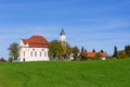 Pilgrimage Church of Wies Royalty Free Stock Photo